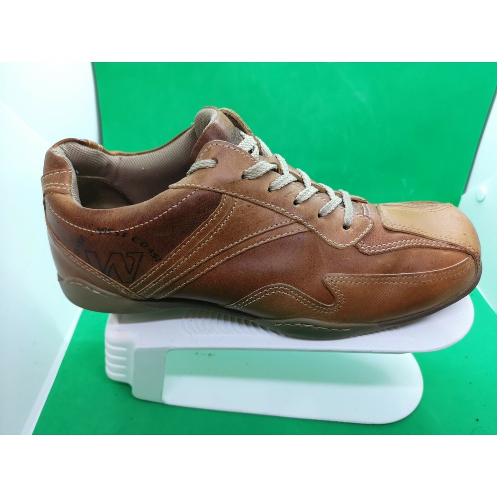 West Coast Men's Shoes Brown Leather Size 9.5